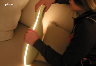 Illustration for article titled MPillow Concept Is Both Cushion, Light Show and MP3 Player
